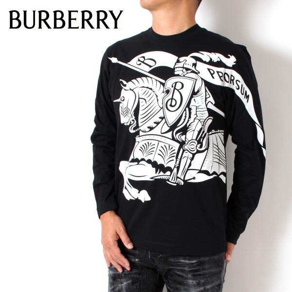 BURBERRY 24AWモデル バーバリー メンズ EKD ロゴプリント 長袖T BURBERRY 24AWモデル バーバリー メンズ EKD ロゴプリント 長袖T