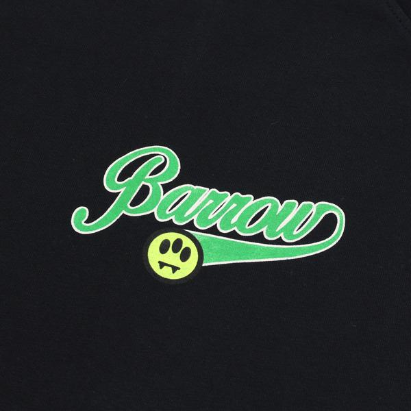 Barrow バローチャンプロゴTシャツ BARROW 24SSモデル バロウ バロー ユニセックス 筆記体ロゴ