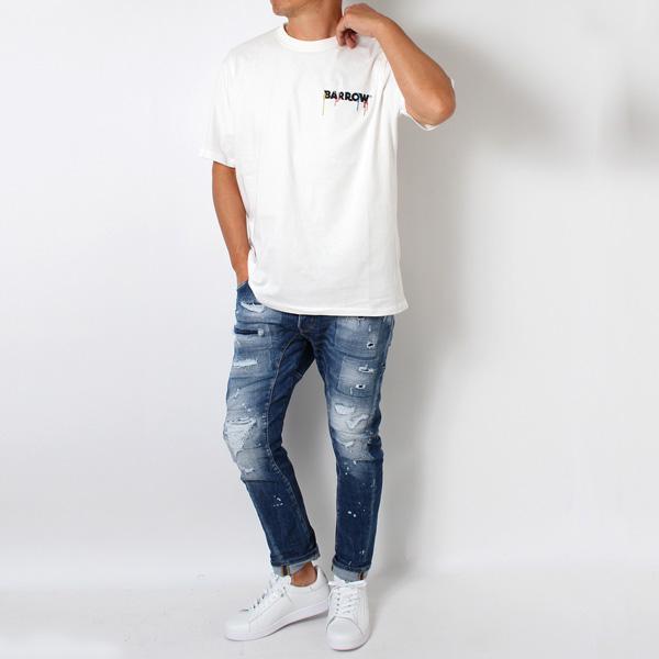 BARROW 24SSモデル バロウ バロー ユニセックス ペイント+