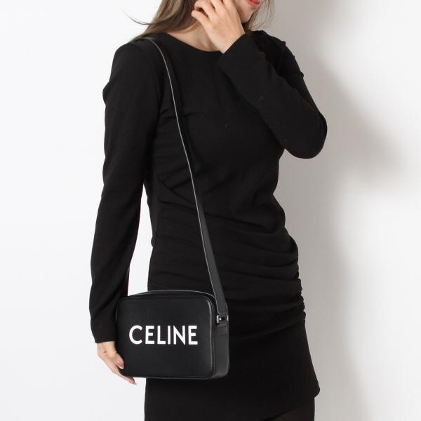セリーヌ ホリゾンタル メッセンジャー 194503DOT ショルダーバッグ CELINE（セリーヌ） CELINEプリント HORIZONTAL MESSENGER