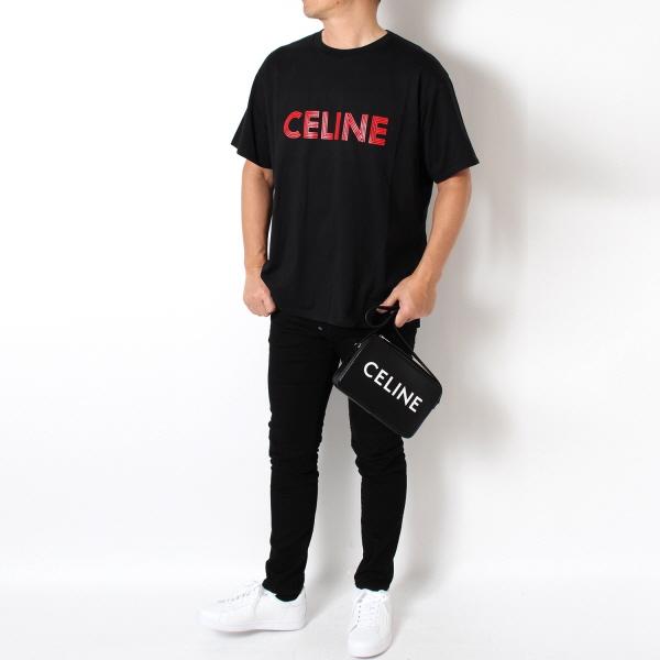 CELINE セリーヌ メンズ CELINEプリント LOOSE ルーズ Tシャツ CELINE セリーヌ メンズ CELINEプリント LOOSE ルーズ Tシャツ