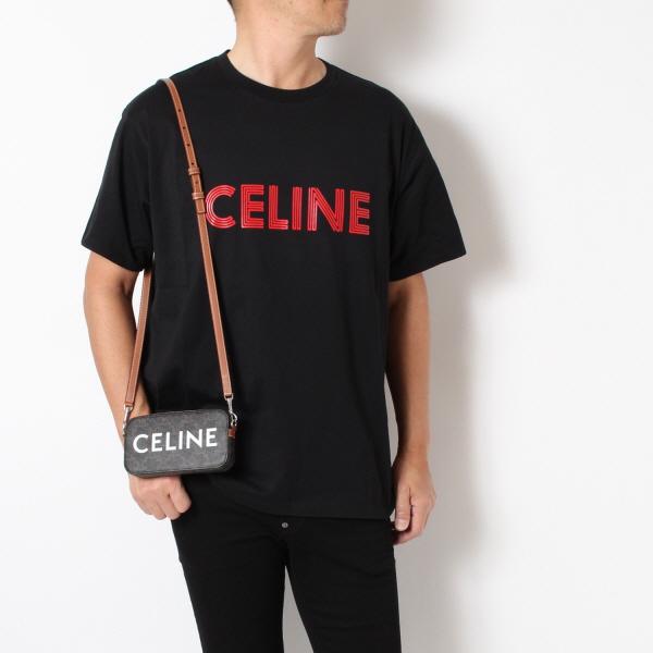CELINE セリーヌ メンズ CELINEプリント LOOSE ルーズ Tシャツ CELINE セリーヌ メンズ CELINEプリント LOOSE ルーズ Tシャツ