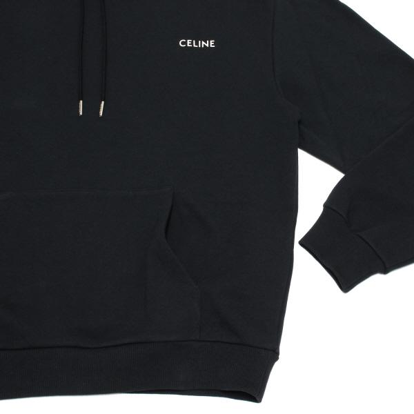 CELINE ルーズフーディー シャンパーニュ/ノワール サイズL 超美品