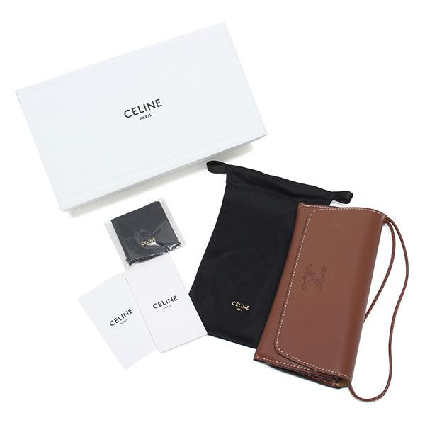 CELINE（セリーヌ） 26SSモデル トリオンフ 02 サングラス【ブラック+