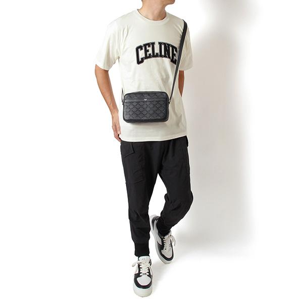 CELINE 25AWモデル セリーヌ フロックロゴ ルーズ Tシャツ