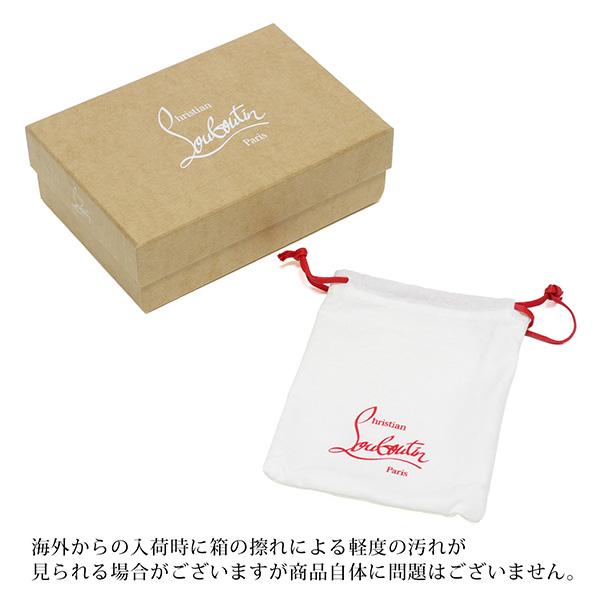 25AWモデル クリスチャンルブタン Christian Louboutin パロマ PALOMA 三つ折り財布【ブラック】 1255011 BK01/【2025-26AW】m-walletの画像
