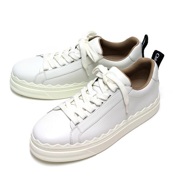 Chloe（クロエ） LAUREN レディース スニーカー【101 WHITE