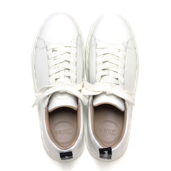 Chloe（クロエ） LAUREN レディース スニーカー【101 WHITE