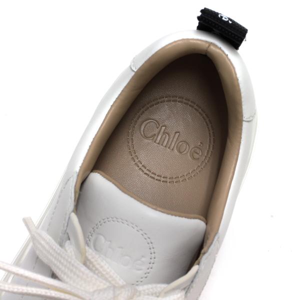 Chloe（クロエ） LAUREN レディース スニーカー【101 WHITE