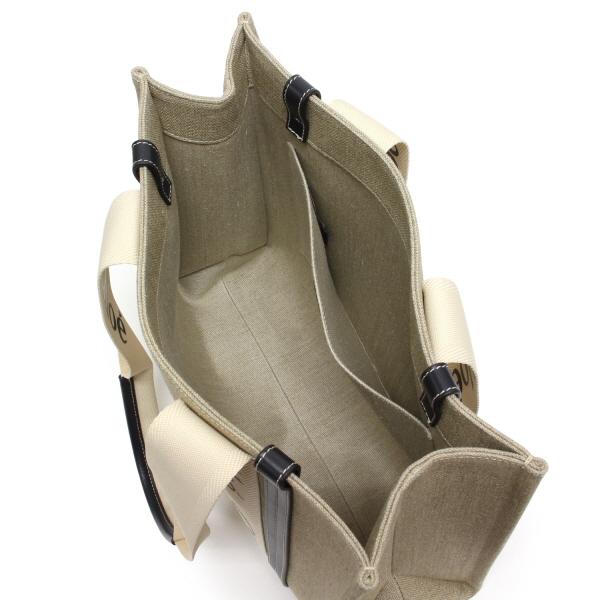 Chloe ロゴトートバッグ Chloe 25SSモデル クロエ WOODY ミディアム プリントロゴ トート