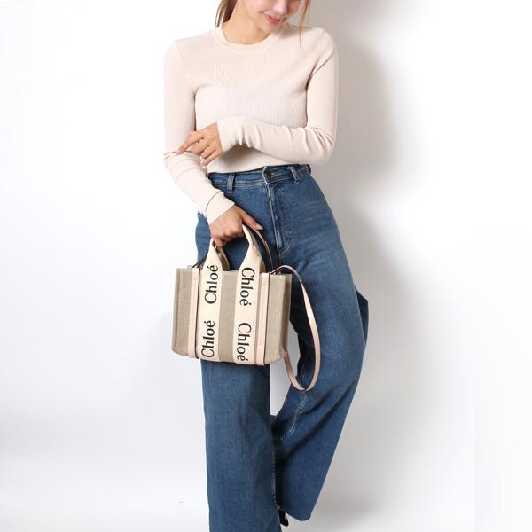 Chloe 24AWモデル クロエ WOODY スモール トートバッグ【6J5 Chloe 24AWモデル クロエ WOODY スモール トートバッグ【6J5
