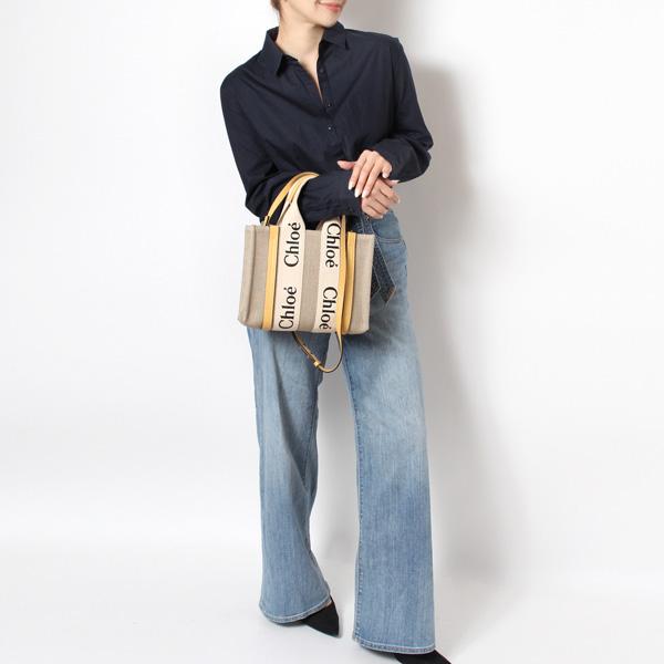 Chloe 24春夏新作 クロエ WOODY スモール トートバッグ【746 Chloe 24春夏新作 クロエ WOODY スモール トートバッグ【746