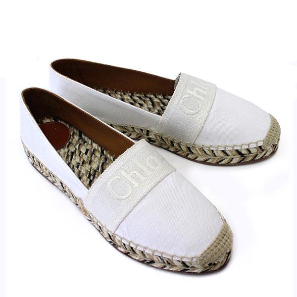 Chloe（クロエ） PIIA レディース エスパドリュース【101 WHITE
