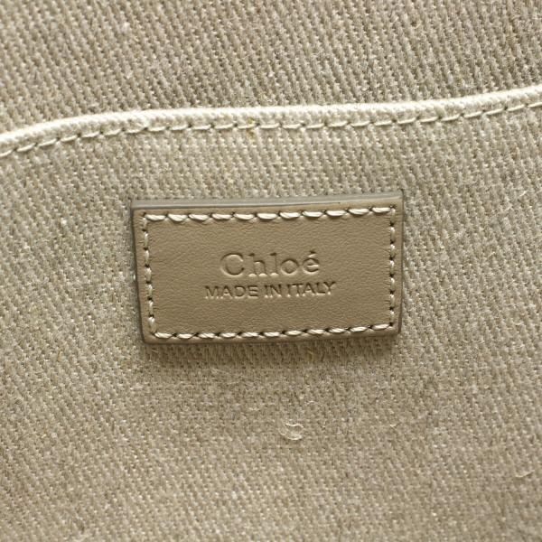 Chloe 25SS新色 クロエ WOODY ミディアム 刺しゅうロゴ トート Chloe 25SS新色 クロエ WOODY ミディアム 刺しゅうロゴ トート