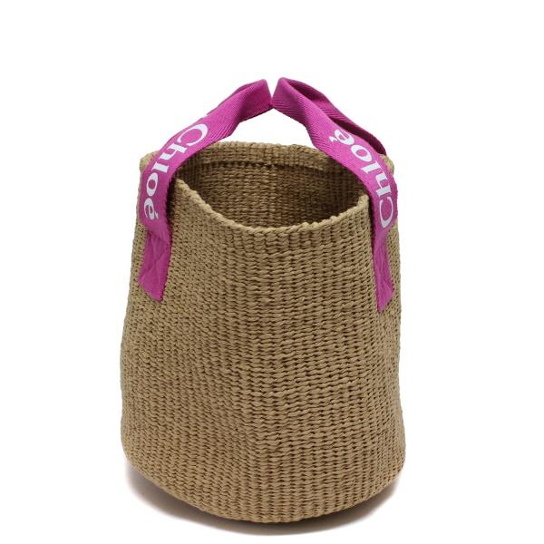 Chloe 24SSモデル クロエ Mifuko ペーパーファイバー かごバッグ