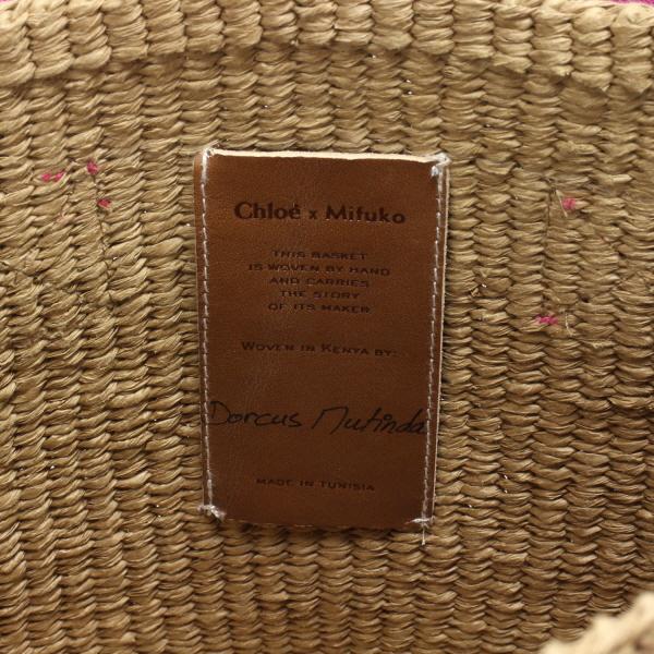 Chloe 24SSモデル クロエ Mifuko ペーパーファイバー かごバッグ
