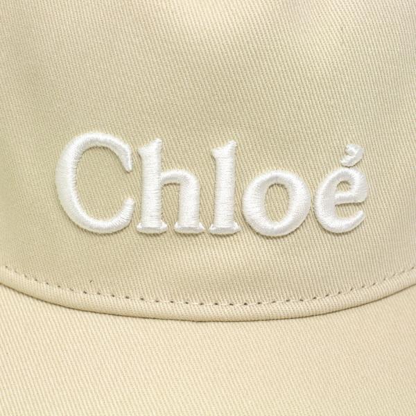 Chloe（クロエ） 25SSモデル エンボスロゴ刺しゅう ベースボール