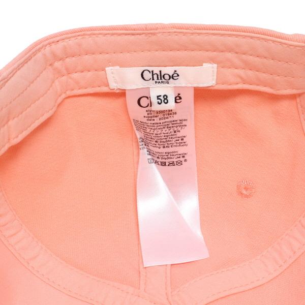 Chloe（クロエ） 25SSモデル エンボスロゴ刺しゅう ベースボール