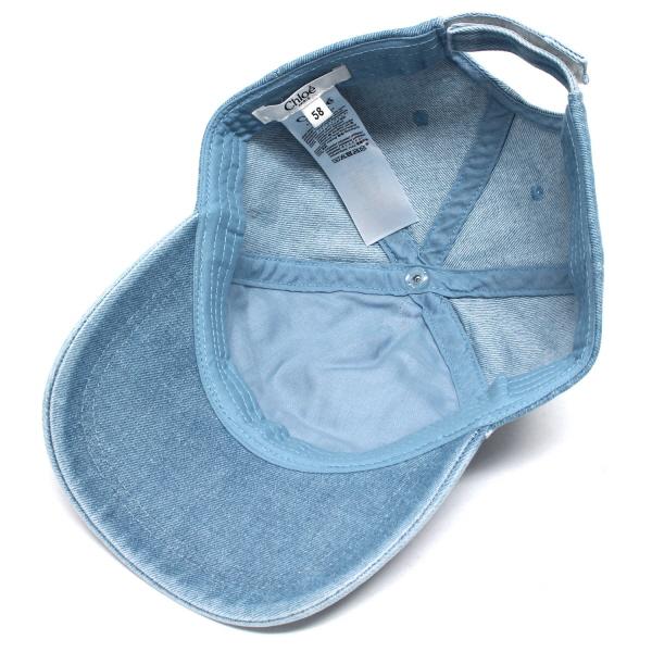 Chloe（クロエ） 25SSモデル エンボスロゴ刺しゅう ベースボール