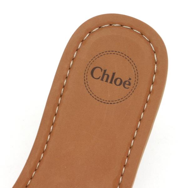 Chloe 25SSモデル クロエ シグネチャーロゴ スライドサンダル