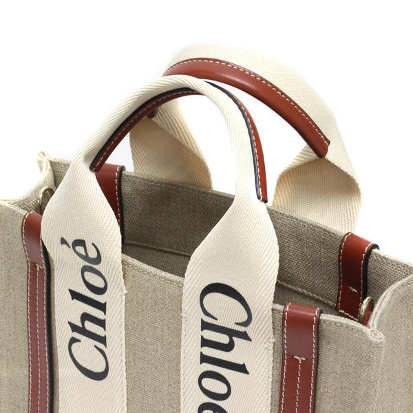 Chloe 24AWモデル クロエ WOODY スモール トートバッグ【90U