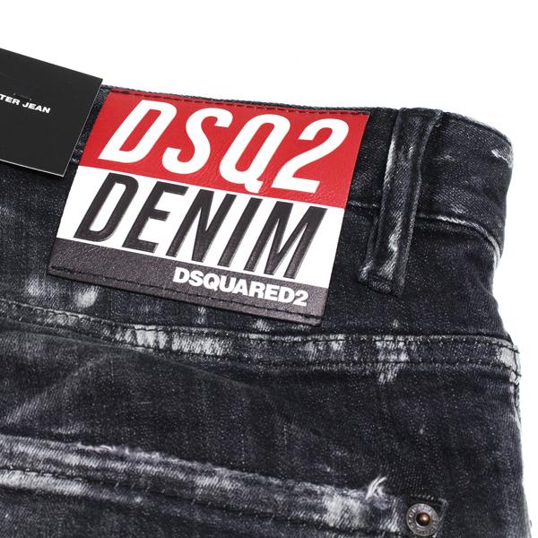 ディースクエアード DSQUARED2  SKATER JEAN ジーンズ デニム【ブラック】 LB1325 S30503 900/【2023-24AW】m-bottoms｜drawers｜11