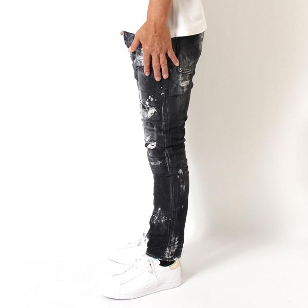 ディースクエアード DSQUARED2  SKATER JEAN ジーンズ デニム【ブラック】 LB1325 S30503 900/【2023-24AW】m-bottoms｜drawers｜04