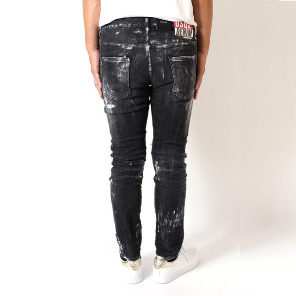 ディースクエアード DSQUARED2  SKATER JEAN ジーンズ デニム【ブラック】 LB1325 S30503 900/【2023-24AW】m-bottoms｜drawers｜05