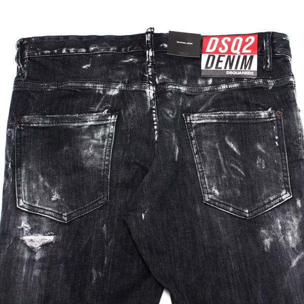 ディースクエアード DSQUARED2  SKATER JEAN ジーンズ デニム【ブラック】 LB1325 S30503 900/【2023-24AW】m-bottoms｜drawers｜10