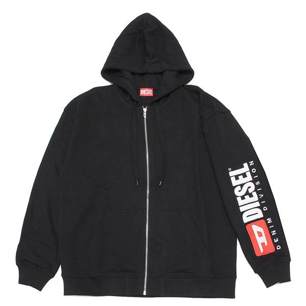 26SSモデル ディーゼル DIESEL パーカー+ショートパンツ セットアップ 上下セット S BOXT ZIP HOOD DIV + P CROW DIV【ブラック】 A20022+A20027 0GEAD 9XXの画像
