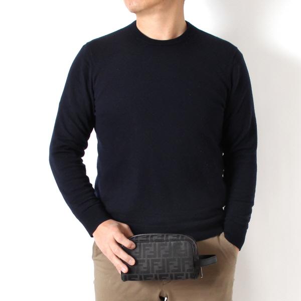 FENDI 24AWモデル フェンディ FFジャガードポーチ ビューティー FENDI 24AWモデル フェンディ FFジャガードポーチ ビューティー