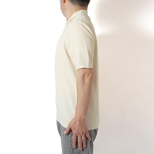 Gran Sasso（グランサッソ） 26SSモデル コットン スキッパーニット
