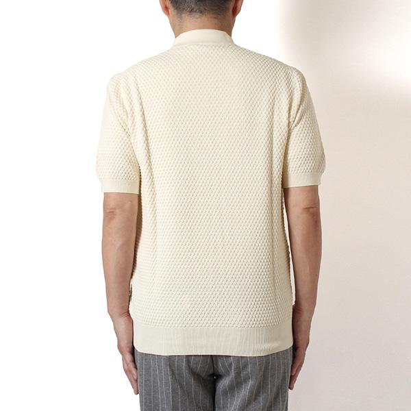 Gran Sasso（グランサッソ） 26SSモデル コットン スキッパーニット