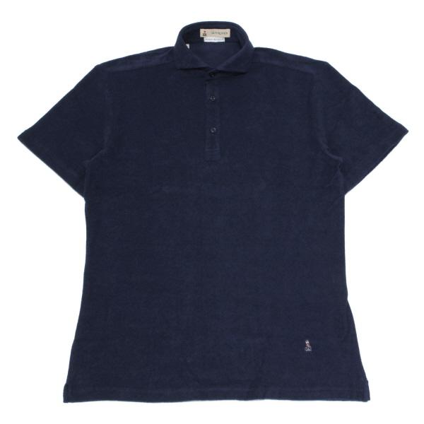 ギローバー GUY ROVER  パイルポロシャツ【05 NAVY】 PC208 531501 05 NAVY/【2023SS】m-tops｜drawers｜04