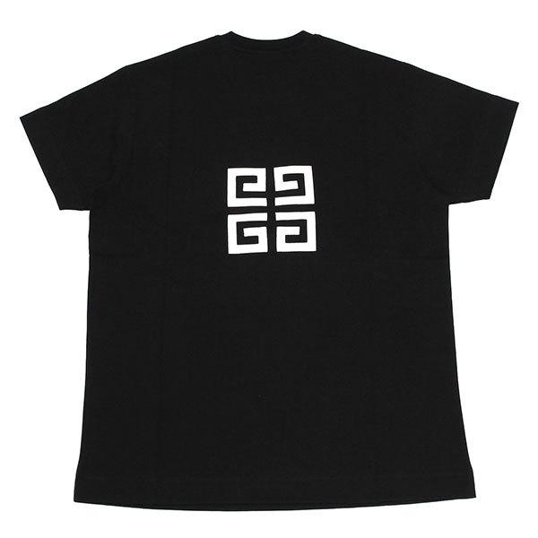 ジバンシィ GIVENCHY 4G 刺繍 オーバーサイズTシャツ【ブラック 
