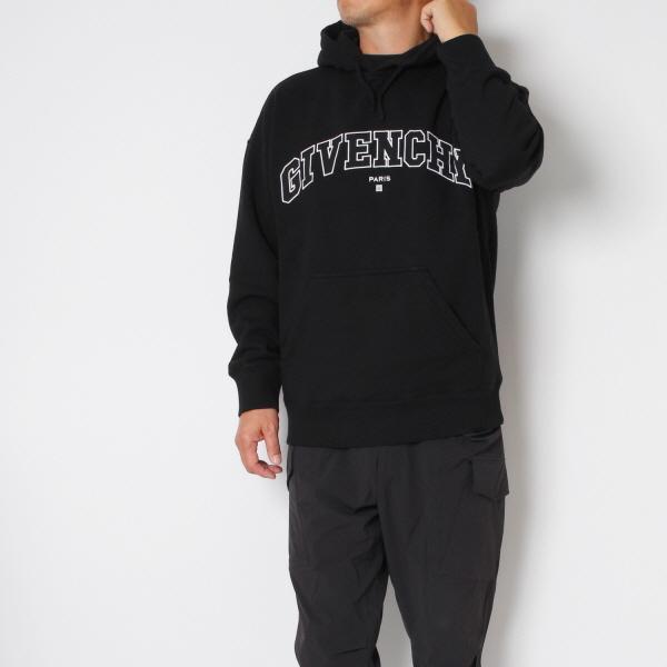 GIVENCHY ジバンシィ ブランドロゴ フーディ プルオーバー GIVENCHY ジバンシィ ブランドロゴ フーディ プルオーバー