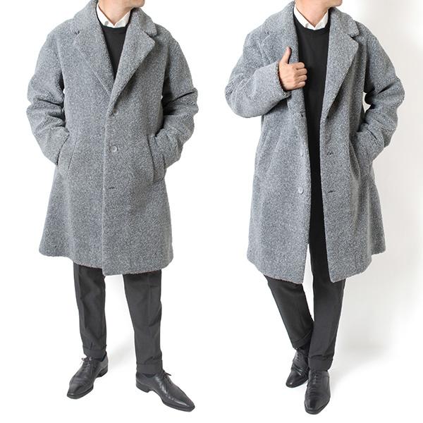 HERNO（ヘルノ） 26-27AWモデル メンズ チェスターコート ボア エコ