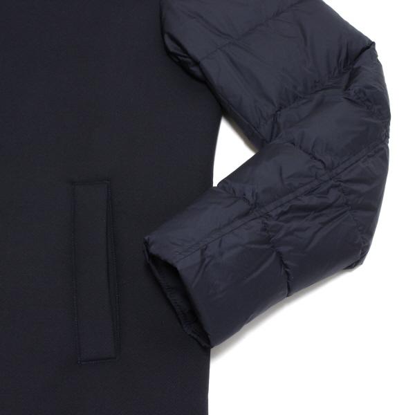 HERNO ヘルノ メンズ 切り替えポーラテック ダウンコート