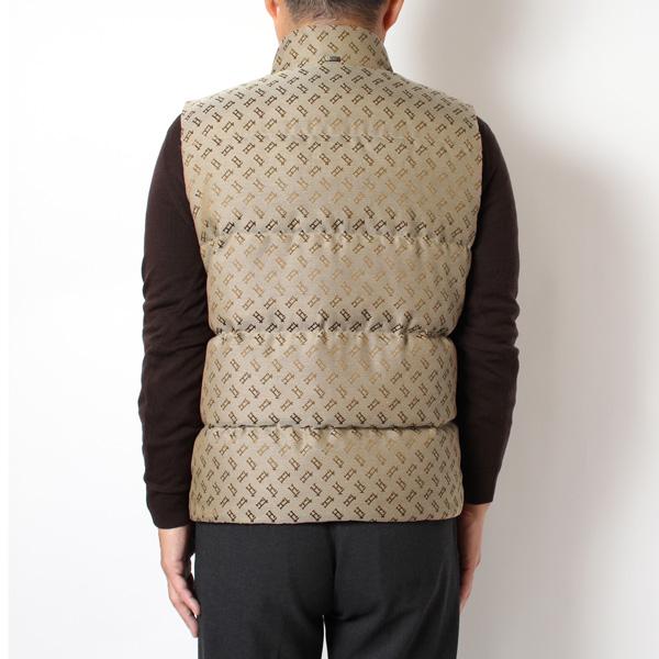 HERNO 24AWモデル ヘルノ メンズ モノグラム ダウンベスト
