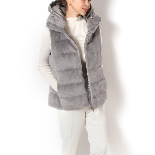 HERNO 24AWモデル ヘルノ レディース フェイクファー ダウン HERNO 24AWモデル ヘルノ レディース フェイクファー ダウン