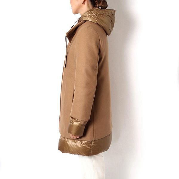 HERNO（ヘルノ） 25AWモデル レディース ウール切替 ダウンコート