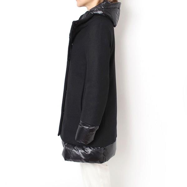 HERNO（ヘルノ） 25AWモデル レディース ウール切替 ダウンコート