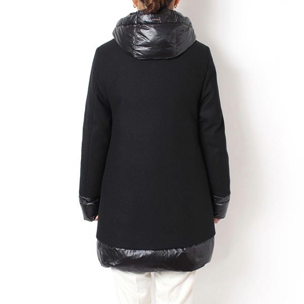 HERNO（ヘルノ） 25AWモデル レディース ウール切替 ダウンコート