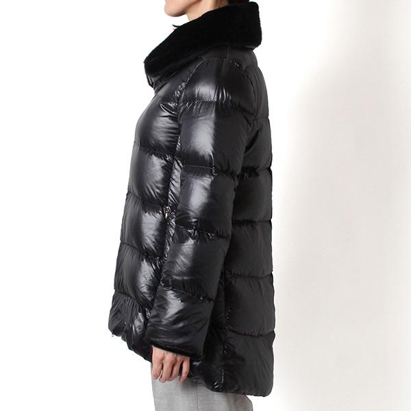 HERNO 25AWモデル ヘルノ レディース 襟袖ファー ダウン