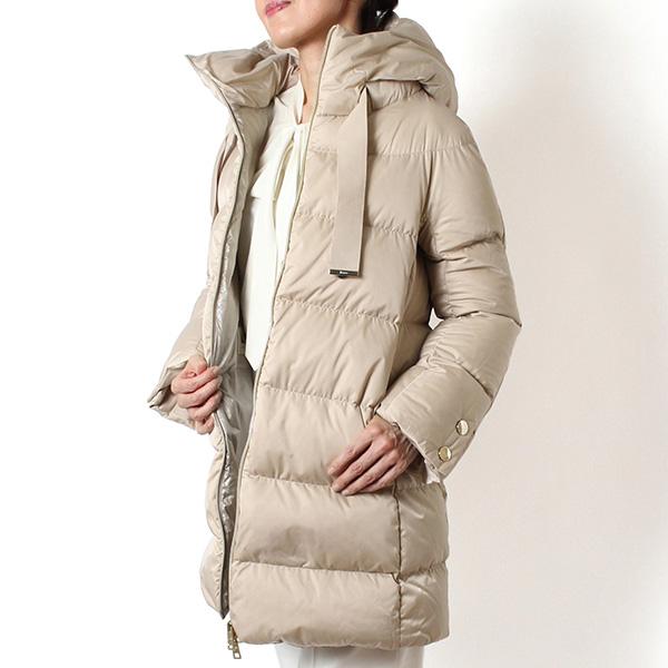 HERNO（ヘルノ） 25AWモデル サテンAライン ダウンコート【ベージュ