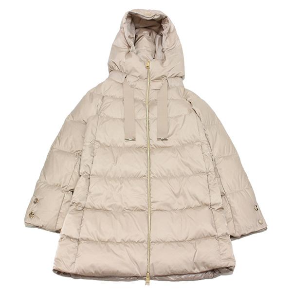 HERNO（ヘルノ） 25AWモデル サテンAライン ダウンコート【ベージュ