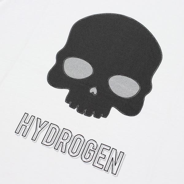 HYDROGEN ハイドロゲン メンズ 刺しゅうデザインプリントスカル HYDROGEN ハイドロゲン メンズ 刺しゅうデザインプリントスカル