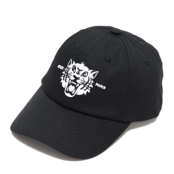 KENZO 25SSモデル ケンゾー VERCITY コットンキャップ【BLACK KENZO 25SSモデル ケンゾー VERCITY コットンキャップ【BLACK