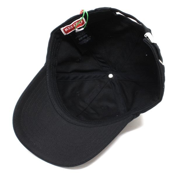 KENZO 25SSモデル ケンゾー VERCITY コットンキャップ【BLACK KENZO 25SSモデル ケンゾー VERCITY コットンキャップ【BLACK