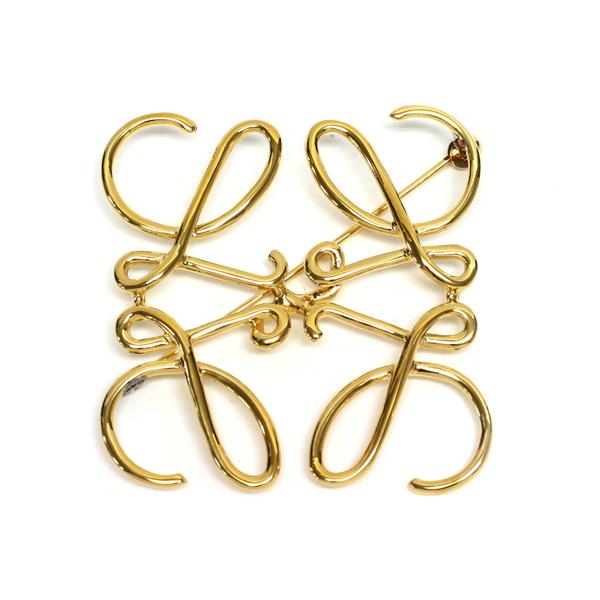 LOEWE アナグラム　ブローチ　付属品あり 楽天市場】LOEWE ロエベ ブローチ ANAGRAM BROOCH 111.25.020